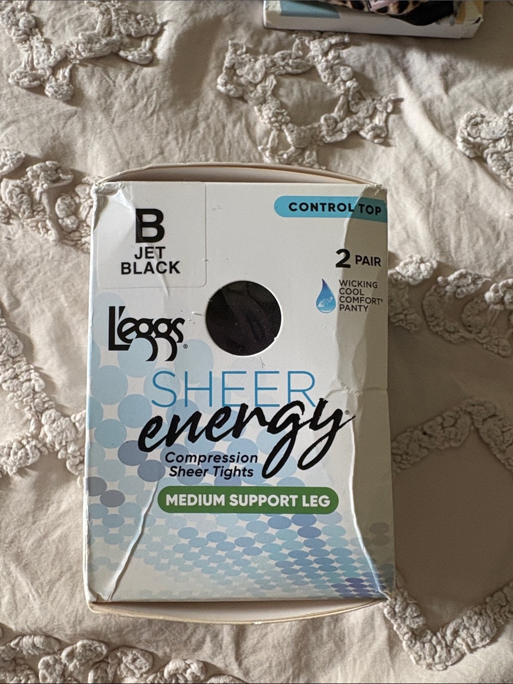 L’eggs Compression Sheet Tights Jet Black Women’s Hosiery